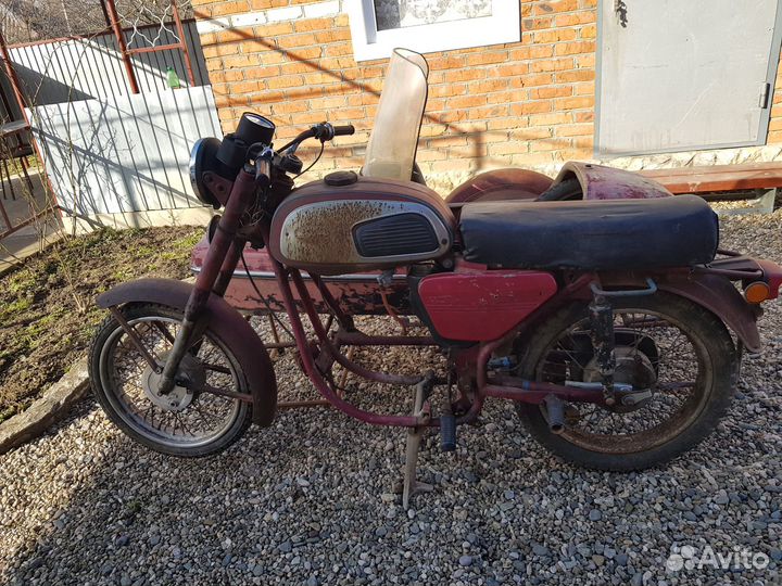 Ява-634 с коляской