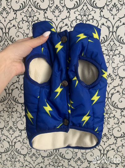 Одежда для собак, жилет теплый