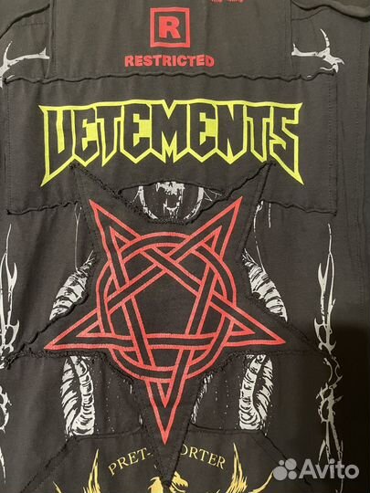 Vetements Hardcore Multi T-Shirt Футболка