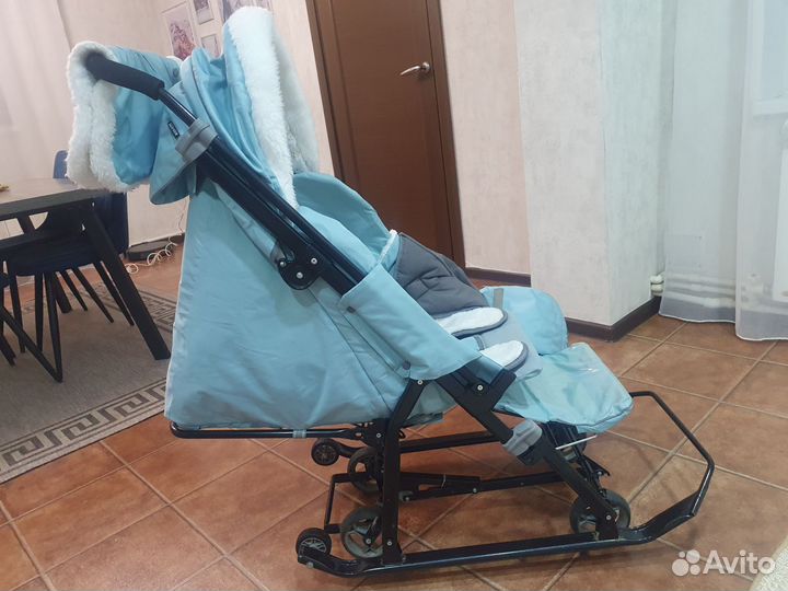 Санки коляска ника 7 5