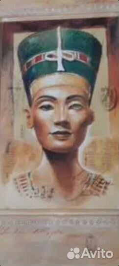 Картина Нефертити для интерьера