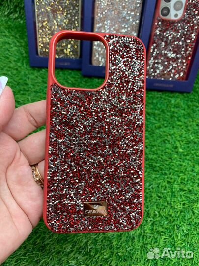 Чехол для iPhone 13 / 13 Pro /13 Pro Max Svarovski