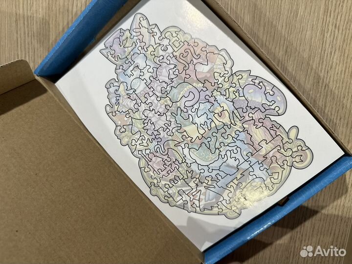 Деревянные пазлы