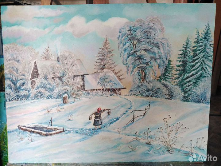 Картина маслом на холсте