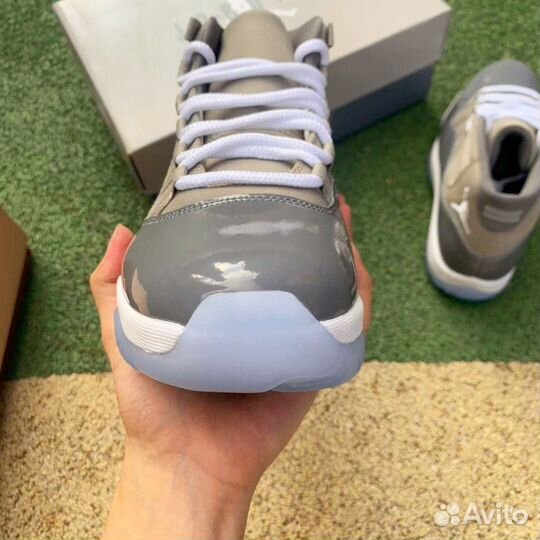 Air Jordan 11 retro grey серые Джорданы