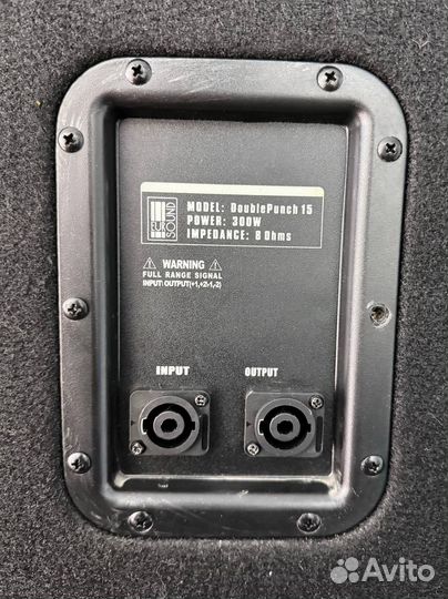 Пассивный акустический комплект, концертные колонк