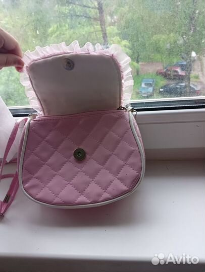 Сумка для девочки с пайетками