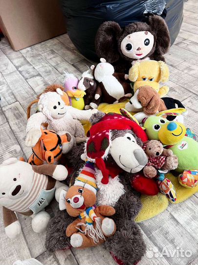 Мягкие игрушки пакетом