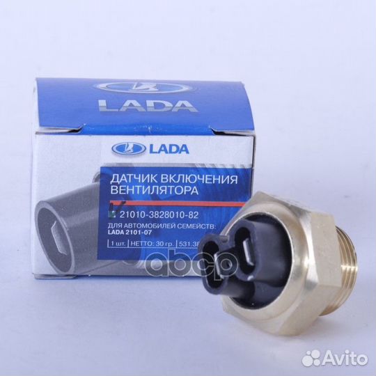 Датчик включения вентилятора ваз 2101-07, 2121