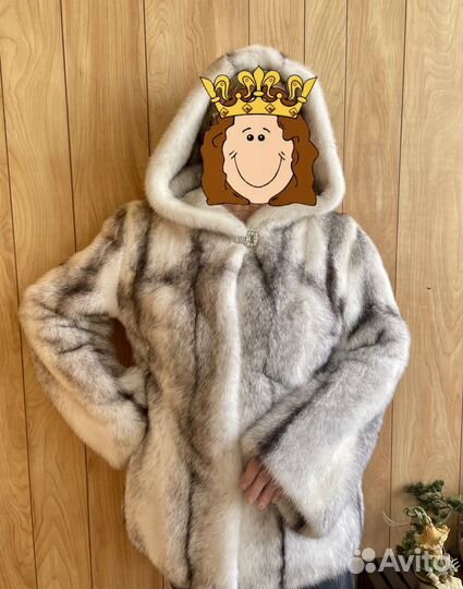 Шуба норковая крестовка