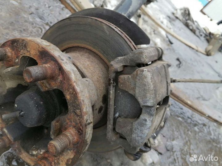 Передняя балка газель всборе