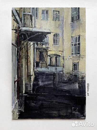 Картина масло Живопись виды Петербурга