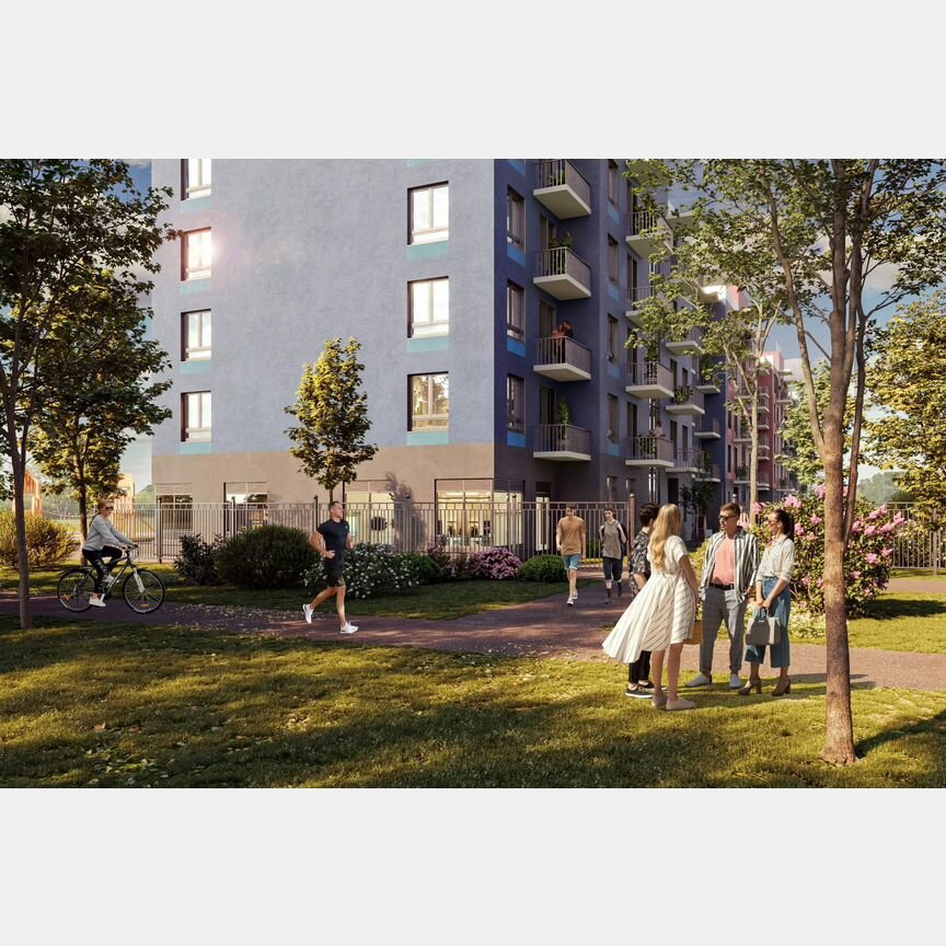 2-к. квартира, 55,4 м², 2/5 эт.