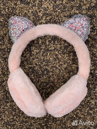 Теплый ободок для девочек