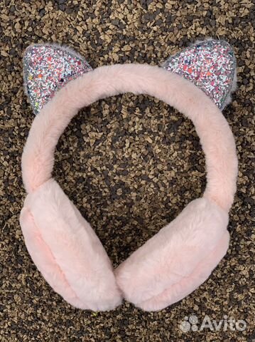 Теплый ободок для девочек