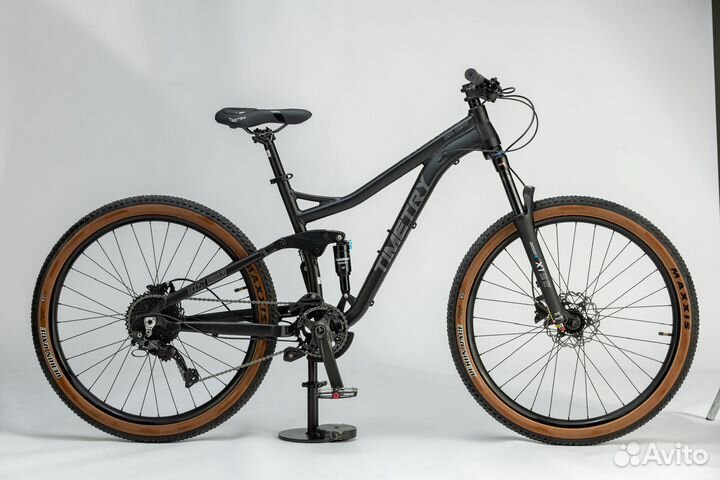 Велосипед двухподвес вилка SR Suntour X1 Shimano