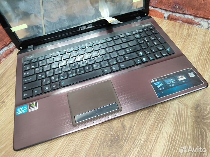 Ноутбук Asus X53S i3-2330m/ GT 540M на запчасти