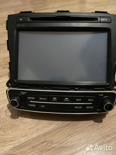 Штатная магнитола на kia sorento 2013
