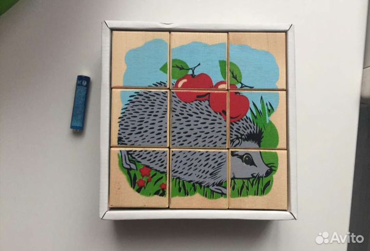 Досочки сегена пазл кубики