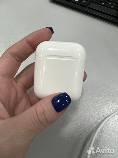 Беспроводные наушники apple airpods оригинал
