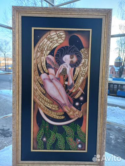 Картина ночной ангел