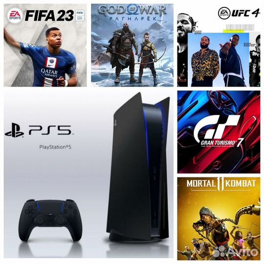 Аренда (прокат) приставок Sony PS5