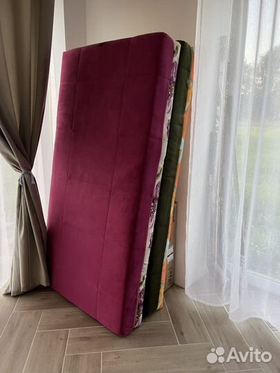 Кровать детская двухъярусная с матрасами бу 160*80