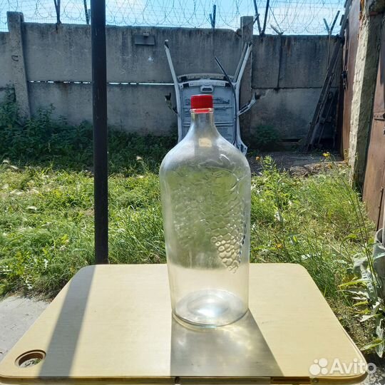 Бутыль стеклянная для вина