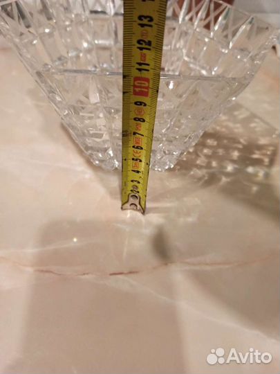 Вазы хрустальные СССР со сколом