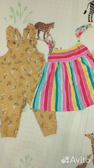 Одежда для девочки пакетом 74 80