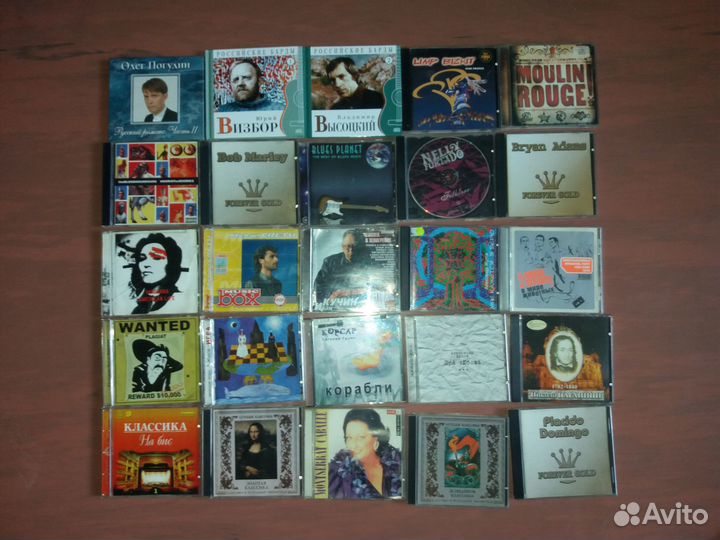 CD диски 87 шт