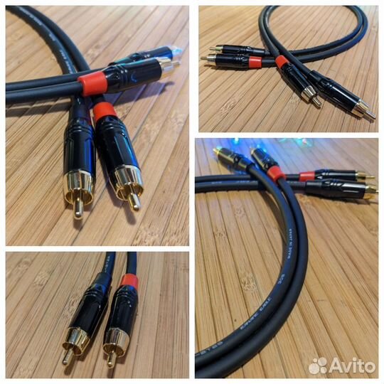 2 RCA межблочный кабель Hermitage Vintage Cable