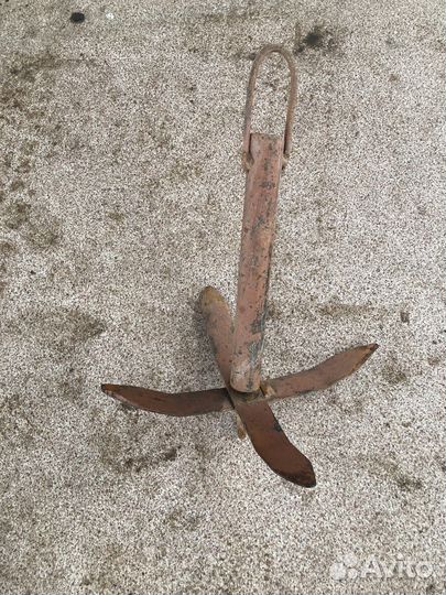 Якорь для лодки складной