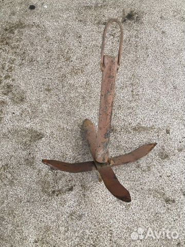 Якорь для лодки складной