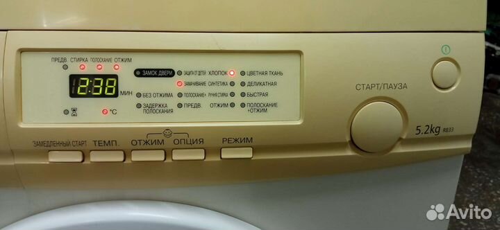 Стиральная машина Самсунг, загрузка 5,2 кг