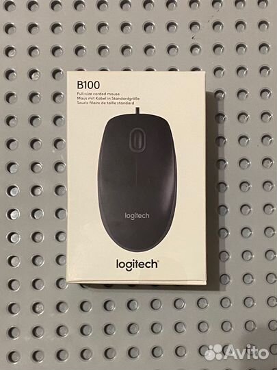 Проводная мышь Logitech B100