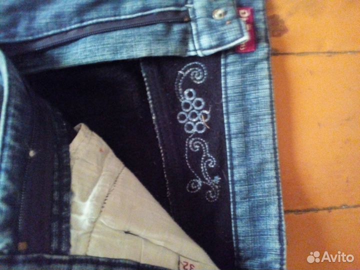 Джинсы женские утипленые