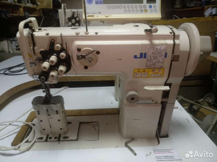 Juki PLC-1760 двухиголка колонковая швейная машина