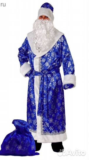 Костюм Деда Мороза и Санты напрокат (взрослые)