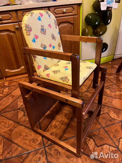 Стульчик для кормления happy baby