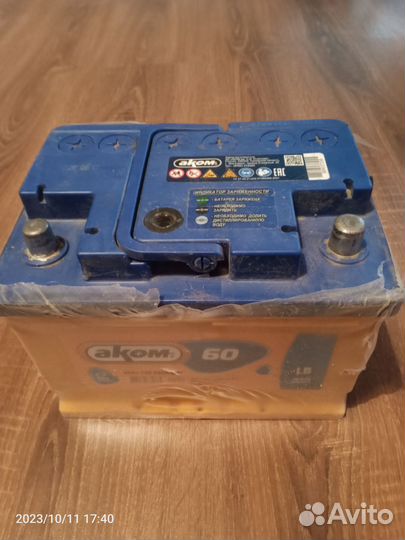 Аккумулятор 60 ач новый