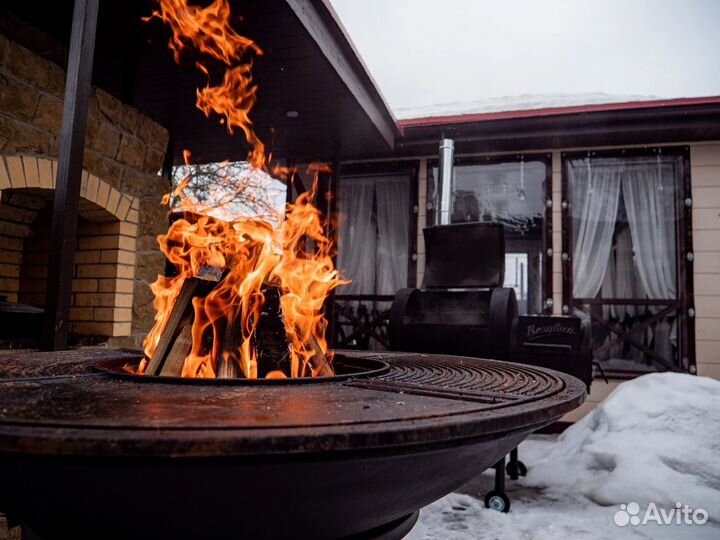 Чугунный Гриль Fantastic Grill Везувий 700 Престиж