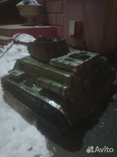 Танк 1 метр поделка