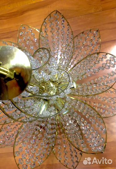 Люстра хрустальная Чехия