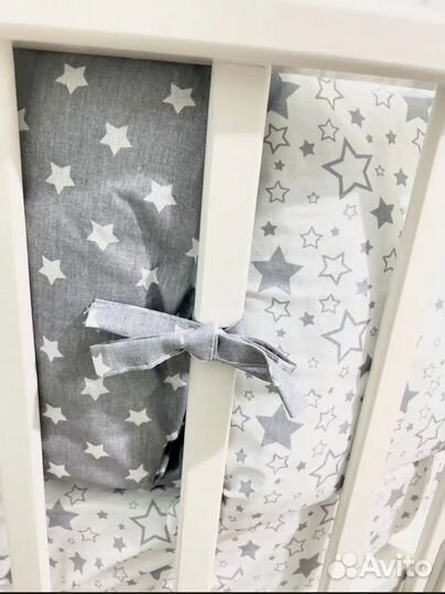 Бортики в детскую кроватку