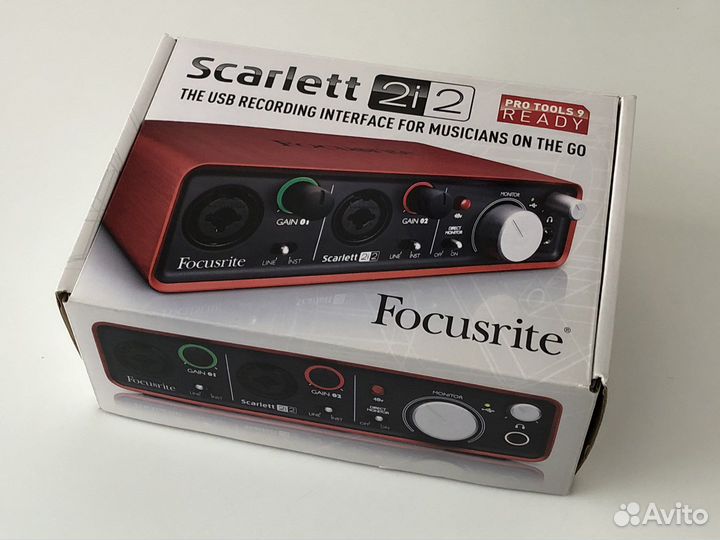 Звуковая карта focusrite scarlett