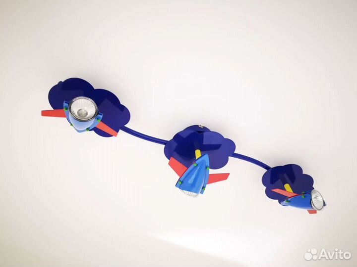 Люстра с самолетами