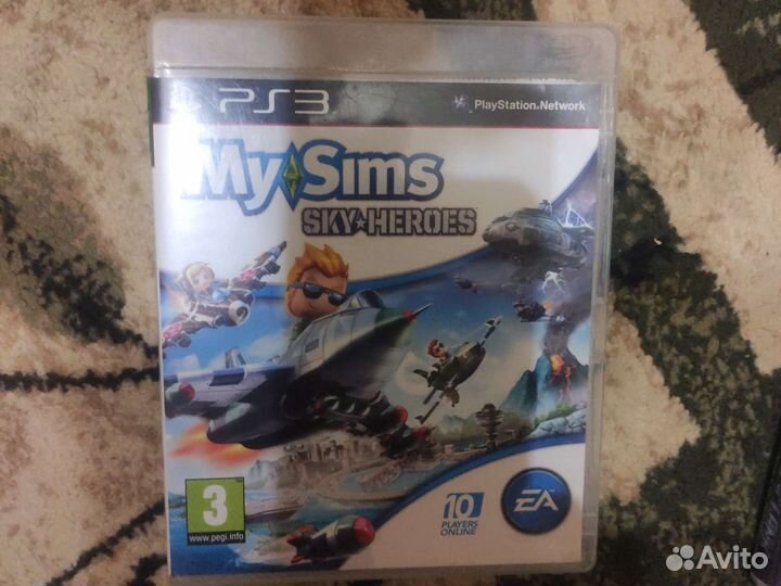 My Sims sky на sony ps3 диск