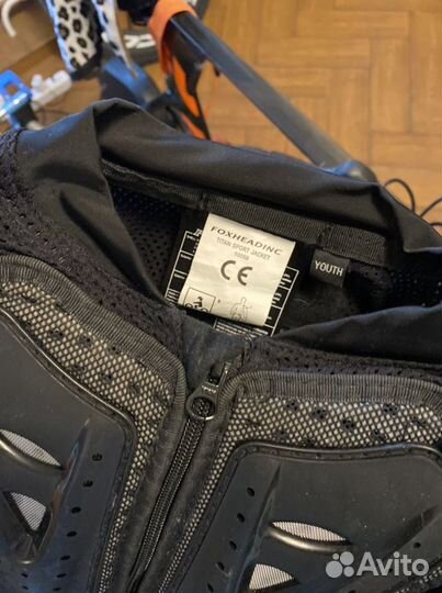 Защита куртка черепашка fox youth мотоциклетная