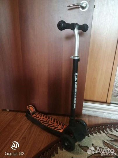 Самокат детский трехколесный бу